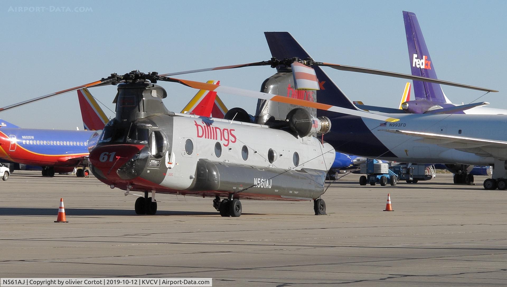 N561AJ, 1990 Billings Flying Service Inc. CH-47D C/N 90-0184, oct 2019