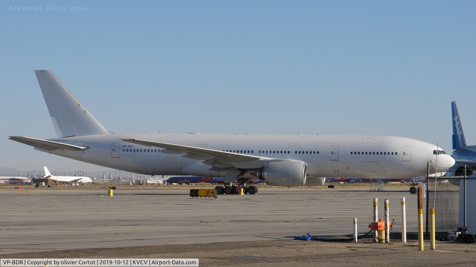 VP-BDR, 2002 Boeing 777-212/ER C/N 28532, stored at victorville