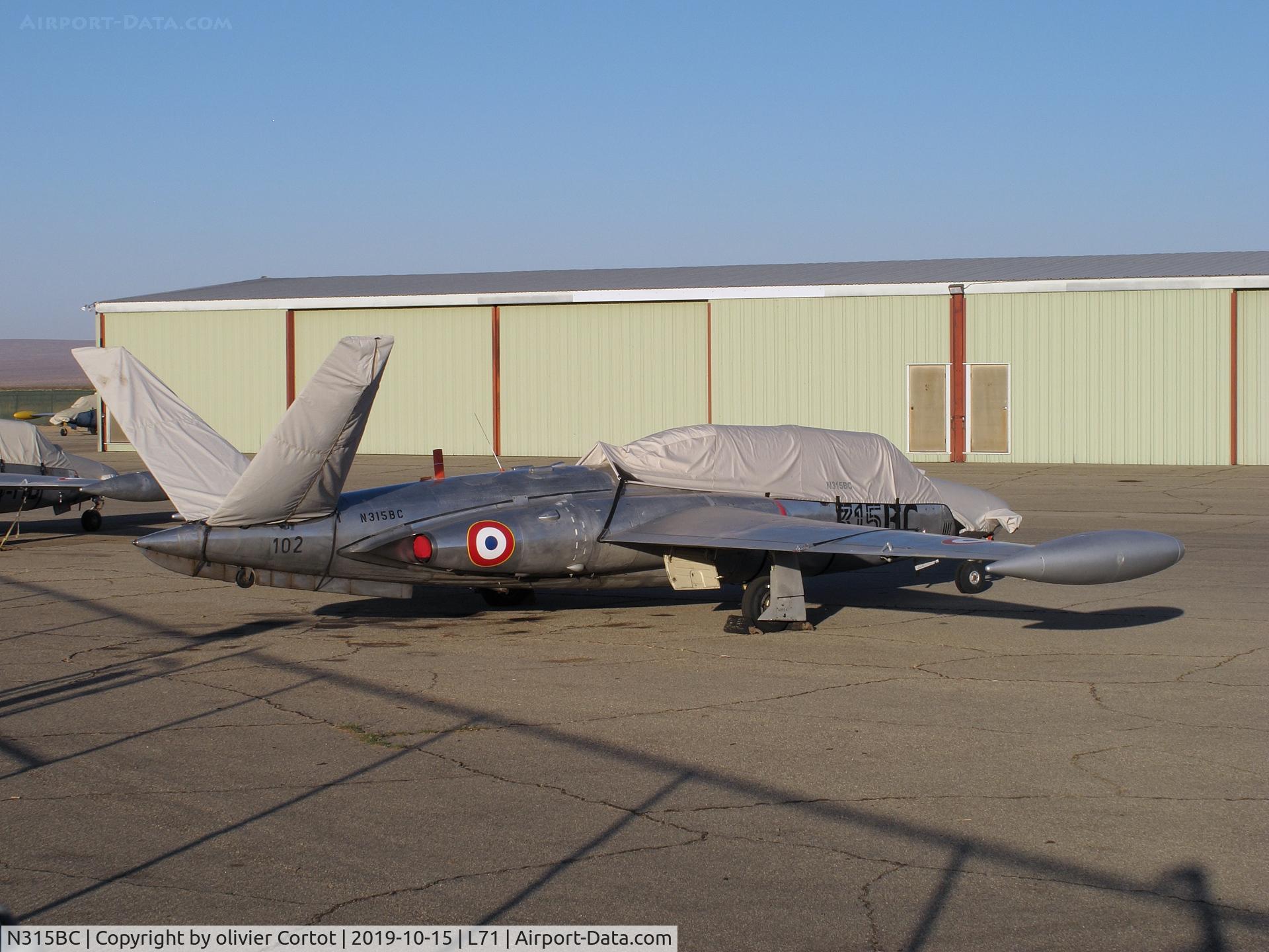 N315BC, Fouga CM-170 Magister C/N 102, oct 2019