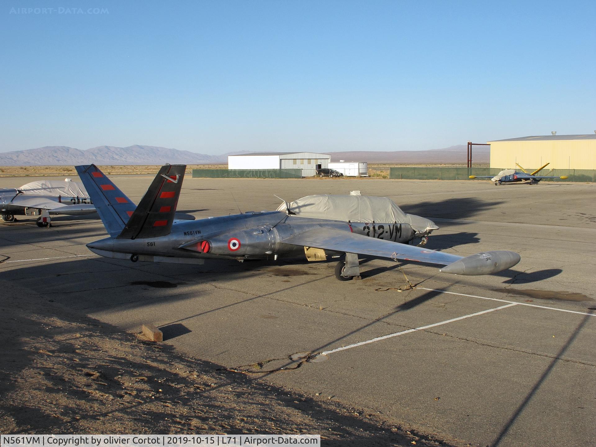 N561VM, 1968 Fouga CM-170 Magister C/N 561, oct 2019