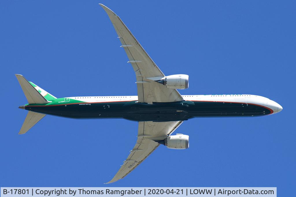 B-17801, 2019 Boeing 787-10 Dreamliner C/N 63510, EVA Air Boeing 787-10 Dreamliner