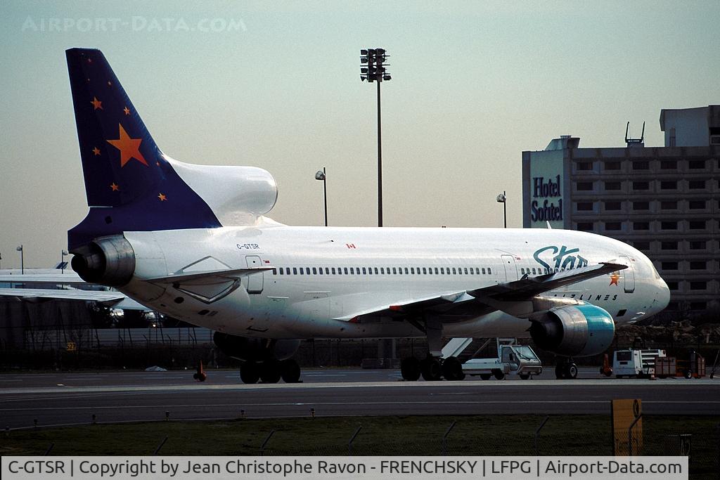 C-GTSR, 1983 Lockheed L-1011 Tristar 500 C/N 293B-1239, Star Airlines (Air Transat)
