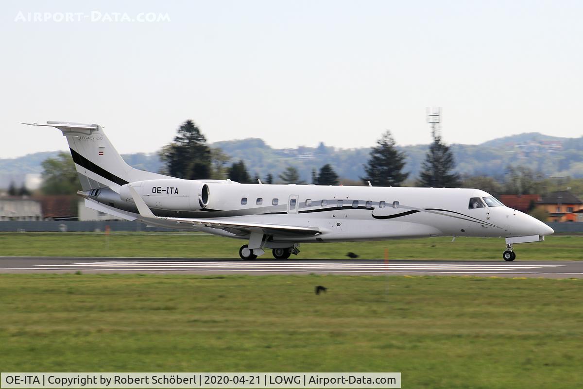 OE-ITA, 2012 Embraer EMB-135BJ Legacy 650 C/N 14501133, OE-ITA @ LOWG 2020