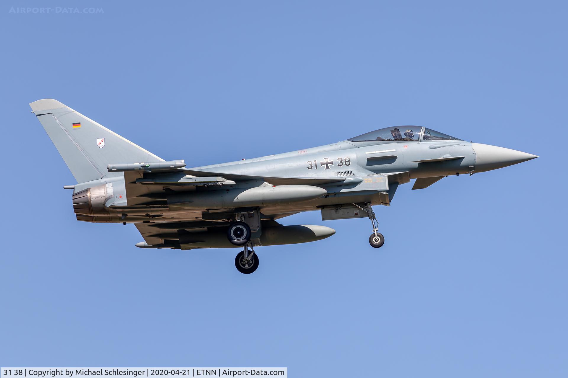 31 38, 2015 Eurofighter EF-2000 Typhoon S C/N GS0098, 31+38 - Eurofighter EF-2000 Typhoon  - German Air Force