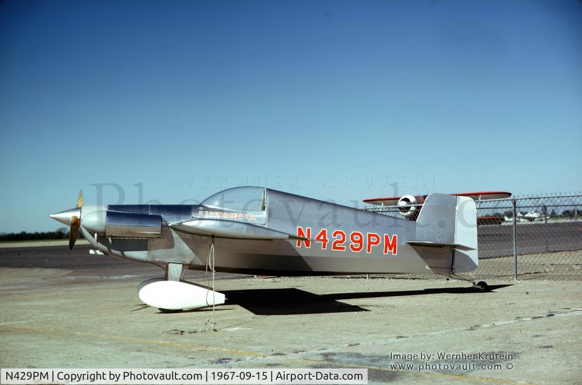 N429PM, 1967 Pete Myers Special PM-2 C/N 2, This image is early in the life of N429PM