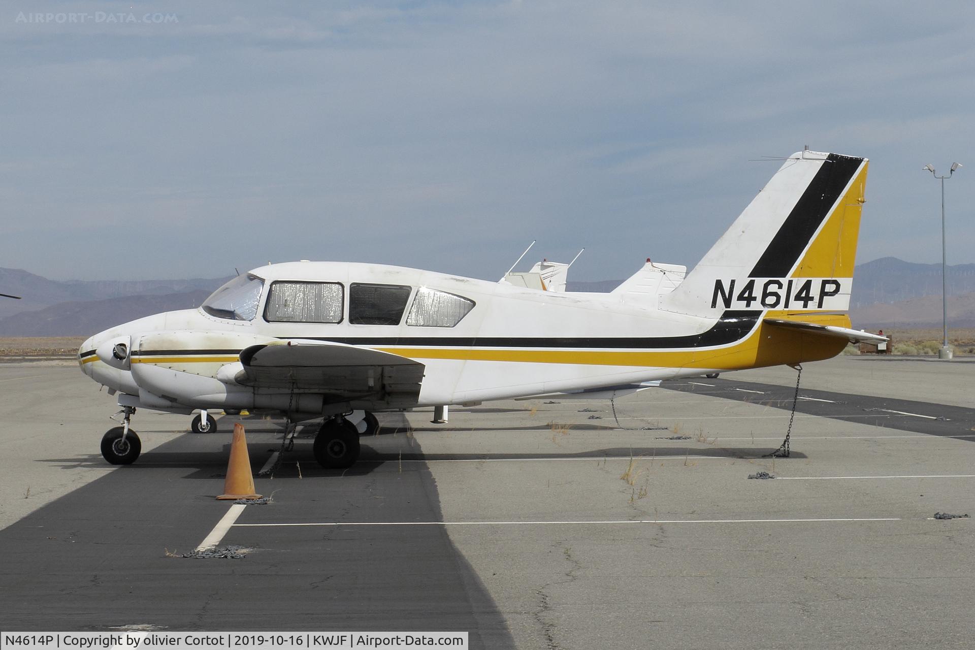 N4614P, 1960 Piper PA-23-250 C/N 27-126, oct 2019