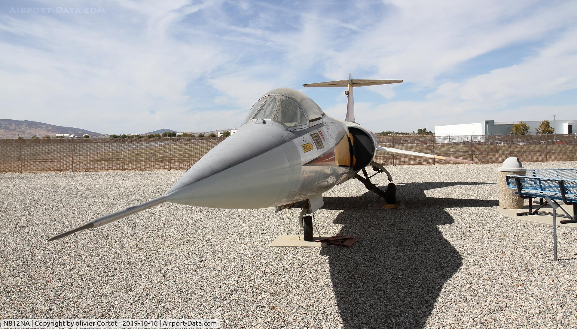 N812NA, Lockheed F-104N C/N 683C4053, oct 2019