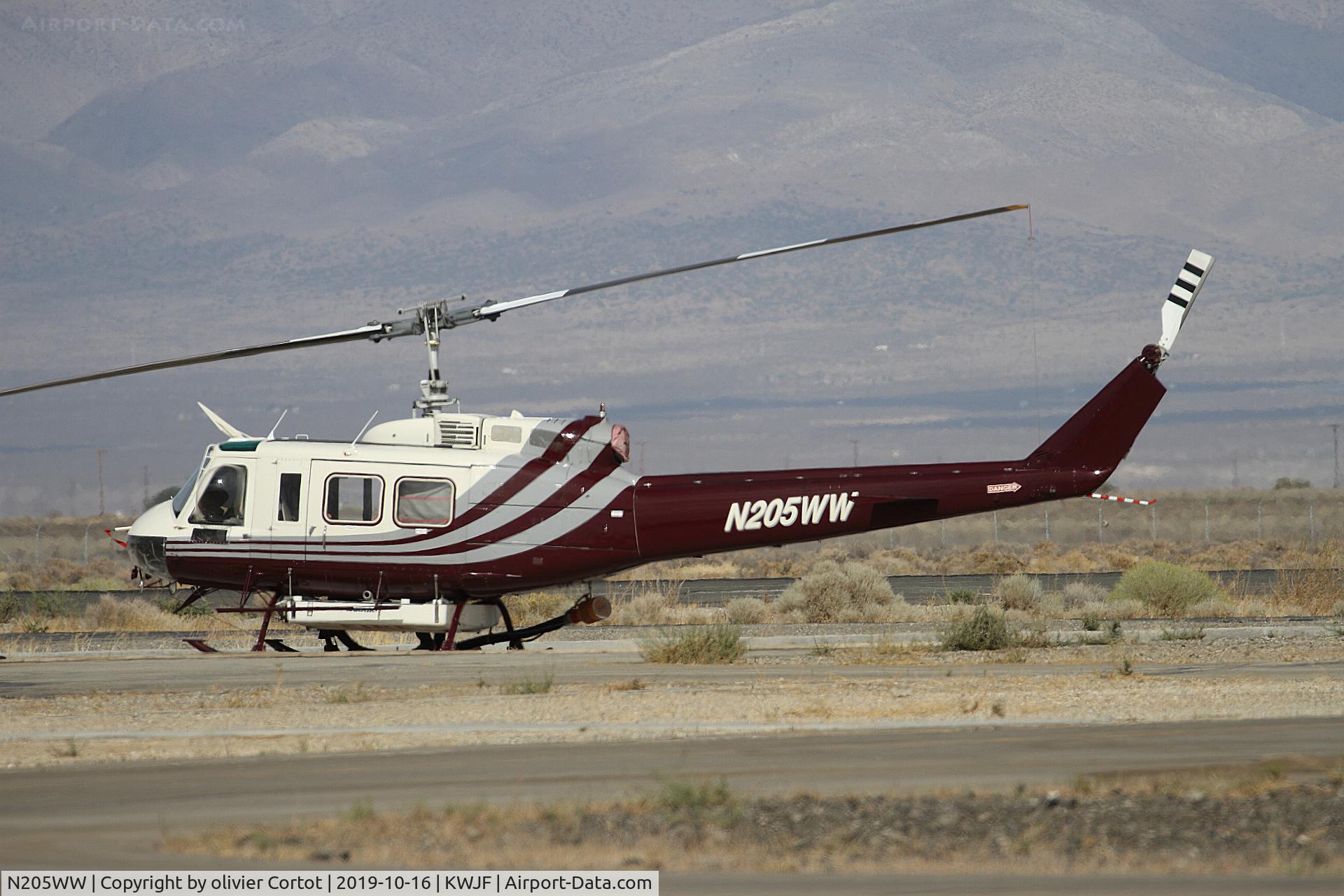 N205WW, 1980 Bell 205A-1 C/N 30329, oct 2019