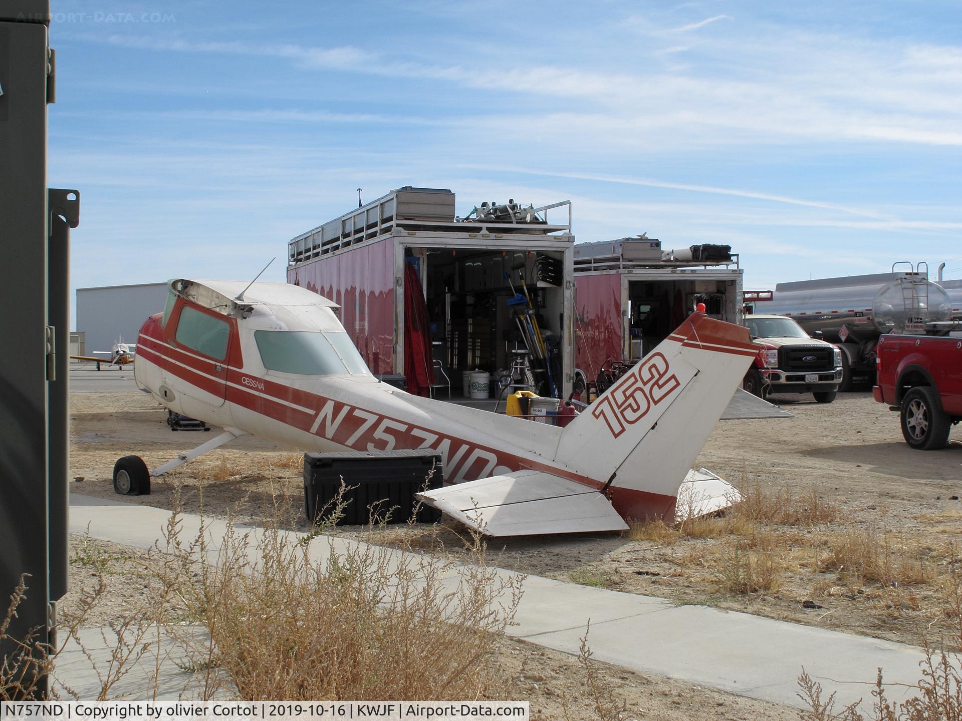 N757ND, Cessna 152 C/N 15279865, in bad shape