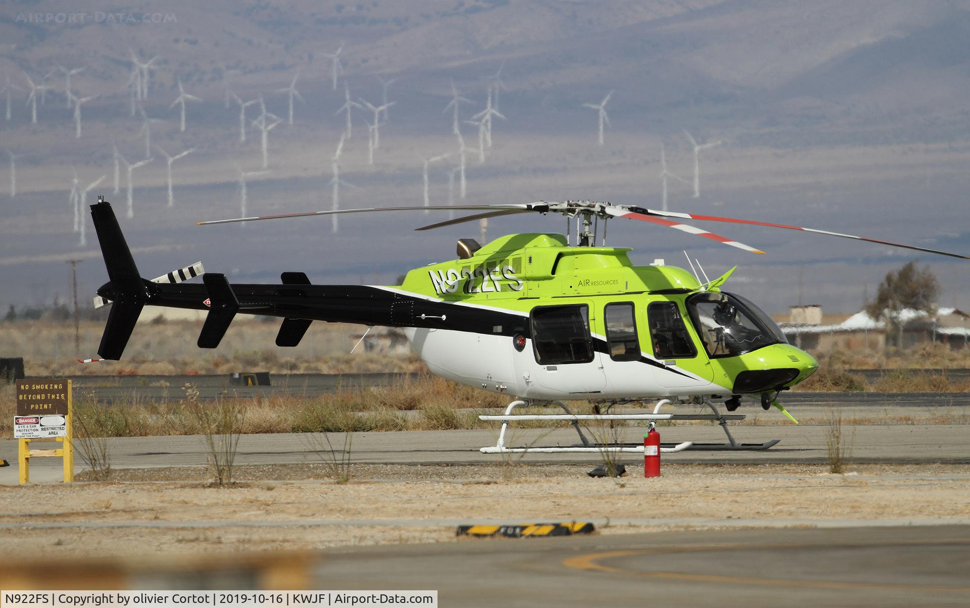 N922FS, Bell 407 C/N 53614, oct 2019