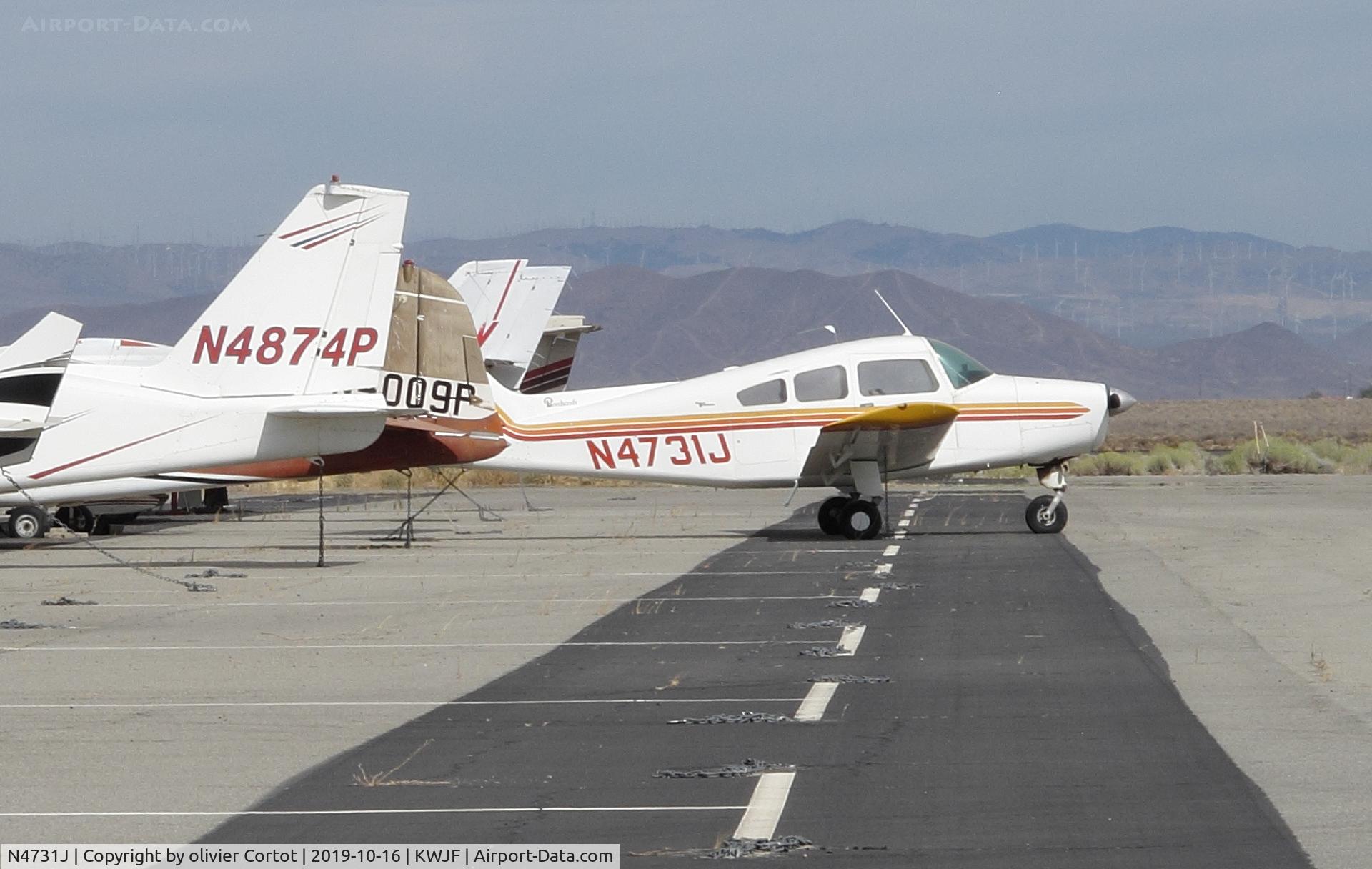 N4731J, 1967 Beech A23-24 Musketeer Super III C/N MA-169, oct 2019