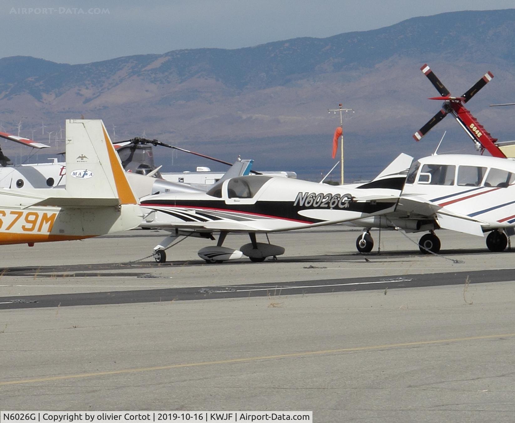 N6026G, Stoddard-Hamilton Glasair II S FT C/N 2073, oct 2019