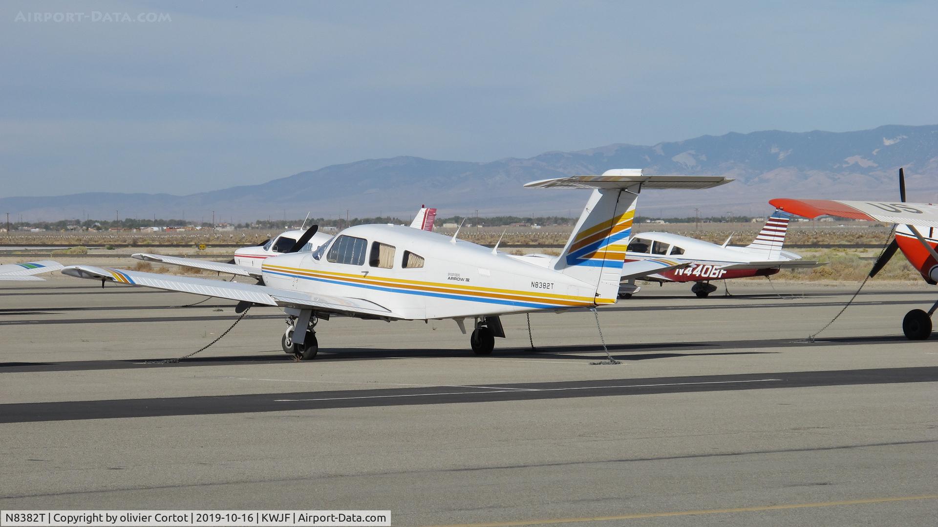 N8382T, 1981 Piper PA-28RT-201 Arrow IV C/N 28R-8118068, oct 2019