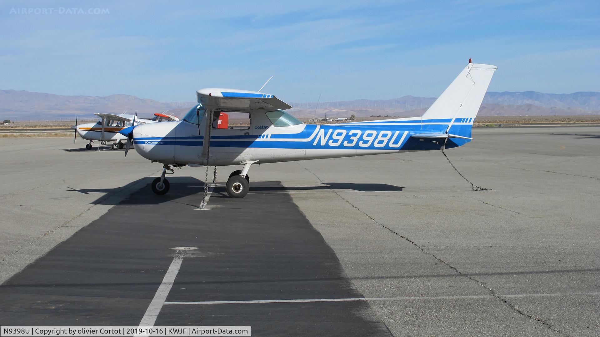 N9398U, 1976 Cessna 150M C/N 15078346, oct 2019