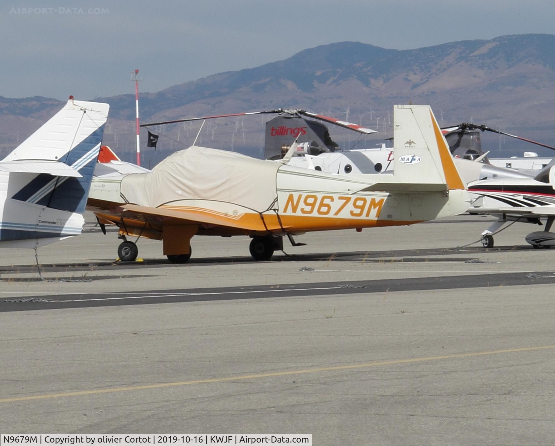 N9679M, 1967 Mooney M20C Ranger C/N 670015, oct 2019