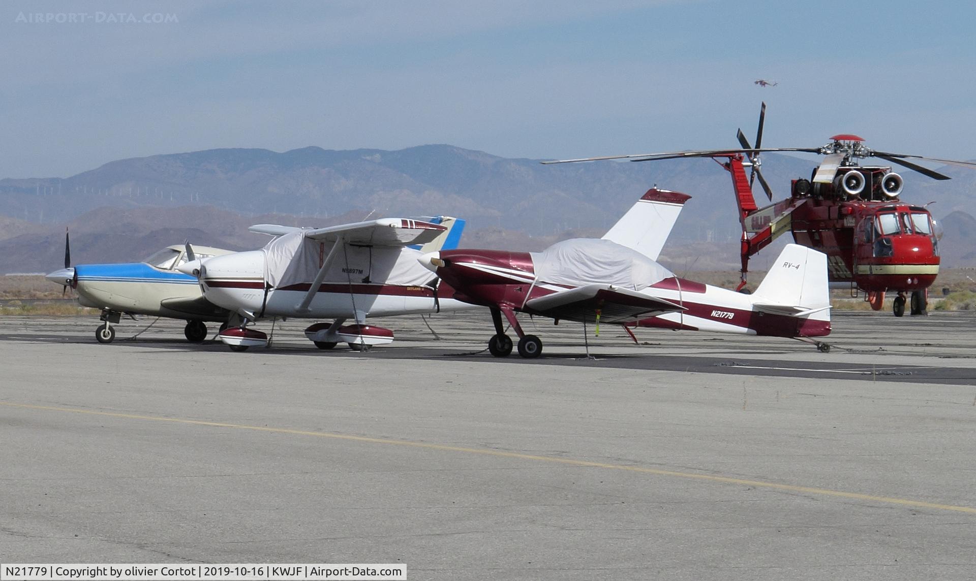 N21779, Vans RV-4 C/N 1580, oct 2019
