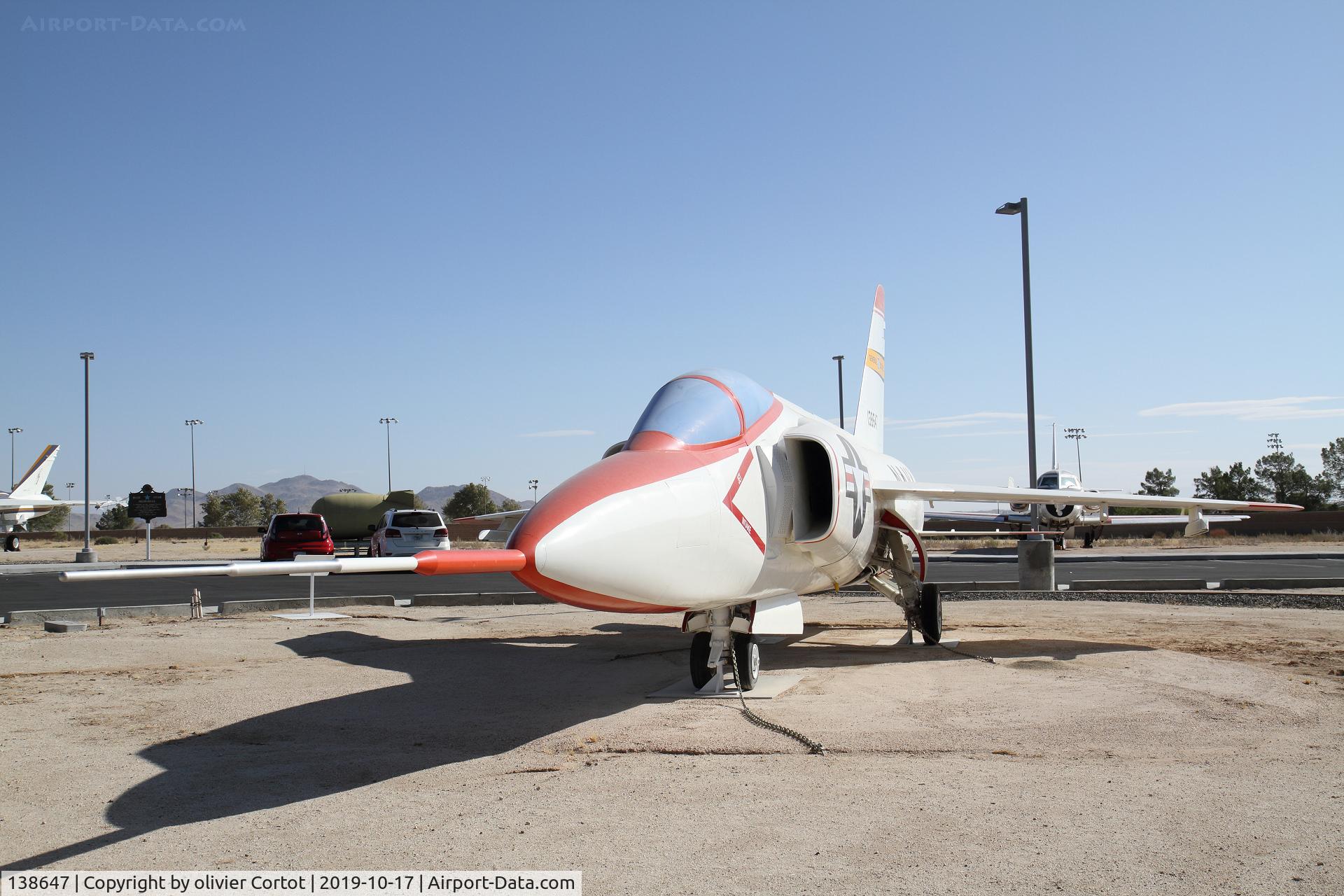 138647, Grumman F-11F-1  (G-98J) Super Tiger C/N 44, obviously a test aircraft