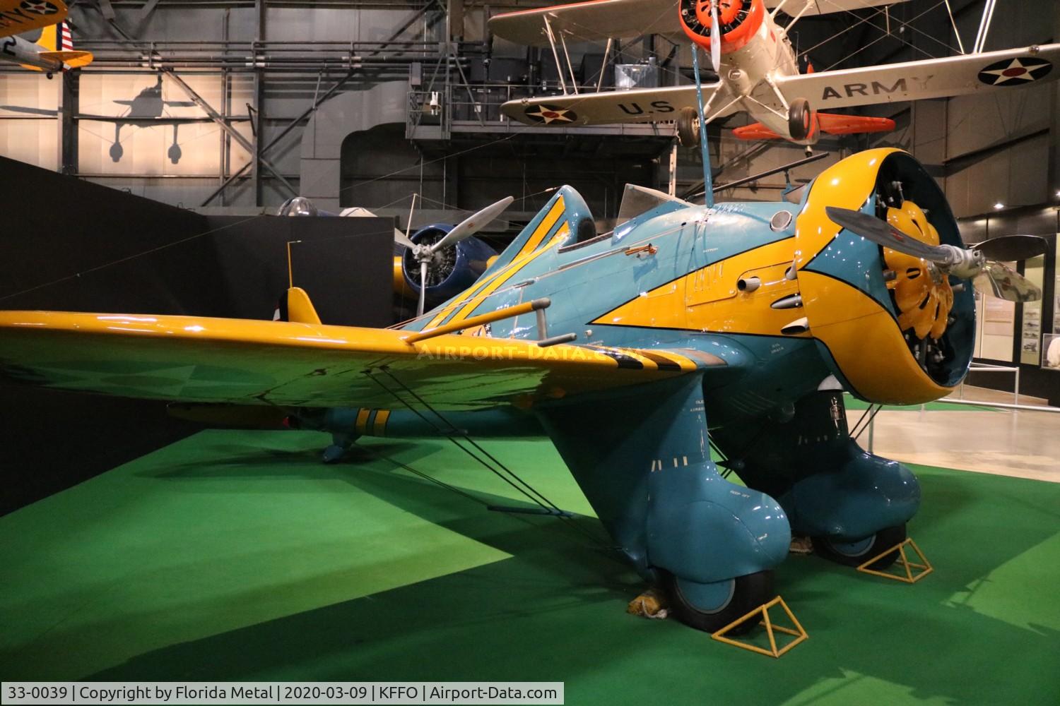 33-0039, 1933 Boeing P-26A Replica C/N 1815, Air Force Museum 2020