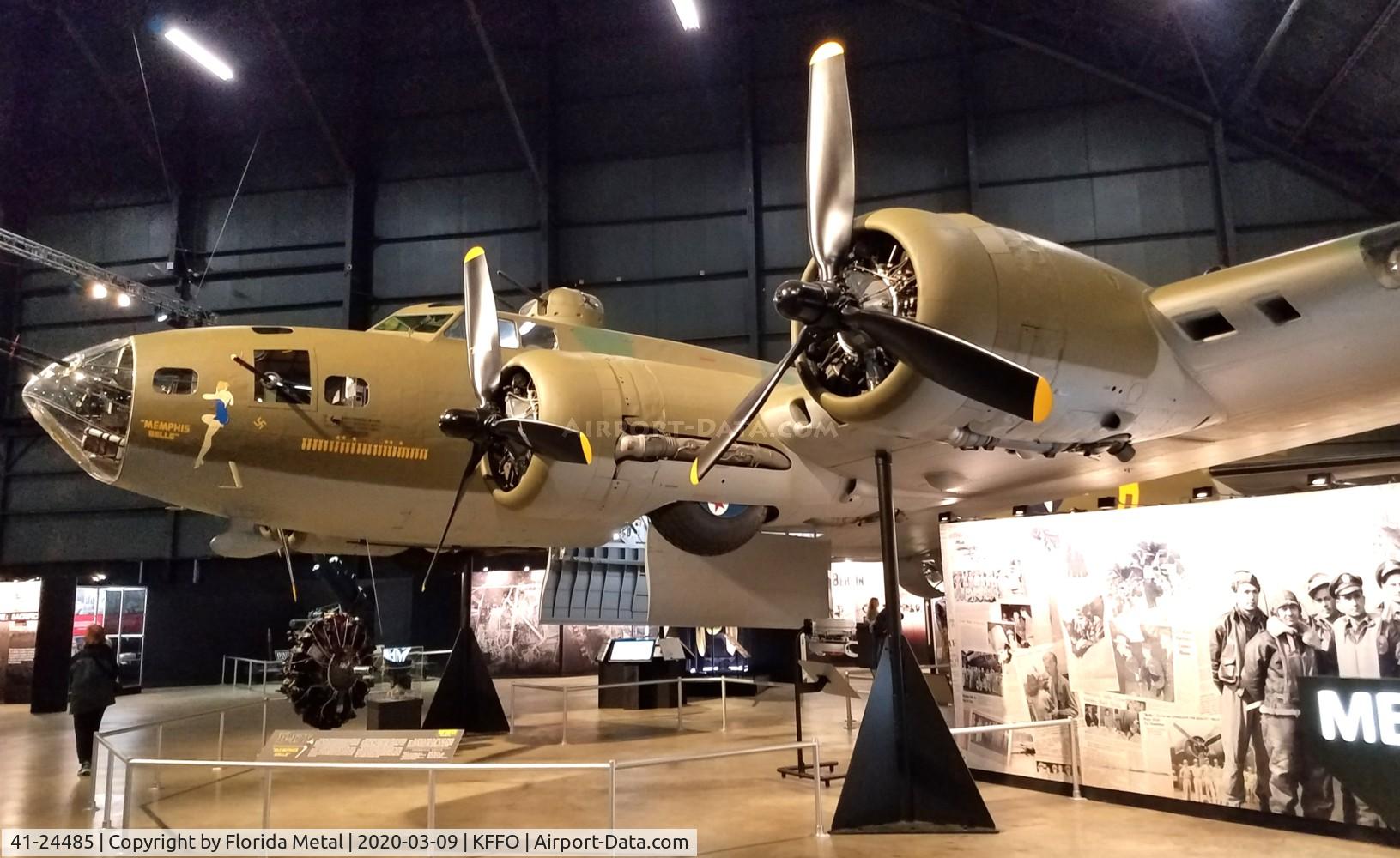 41-24485, 1941 Boeing B-17F-10-BO Flying Fortress (299P) C/N 3170, Memphis Belle