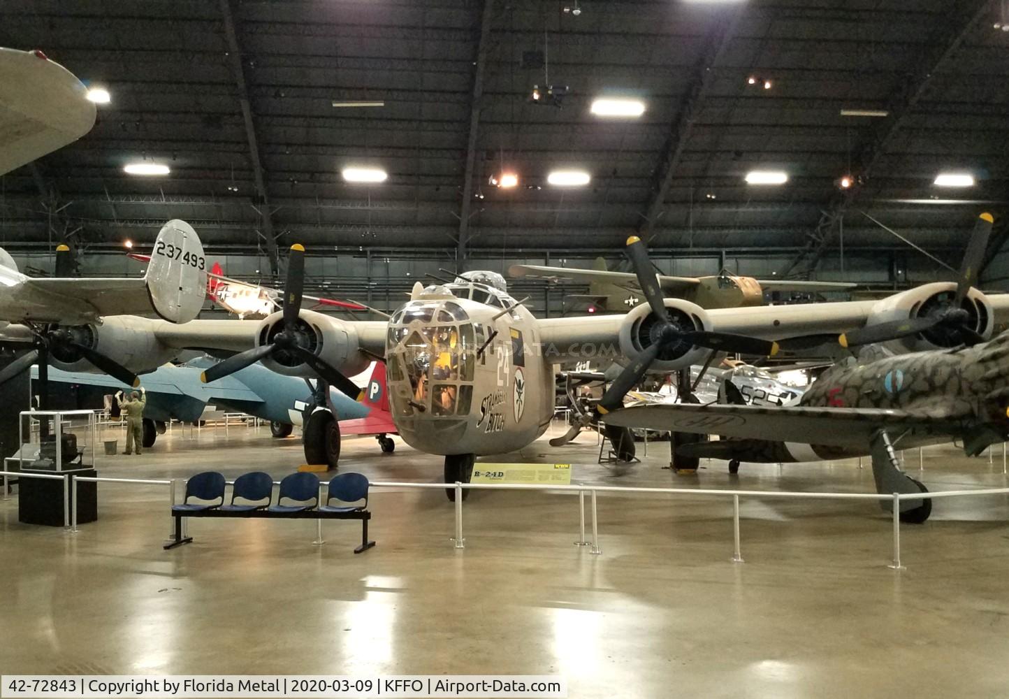 42-72843, 1942 Consolidated B-24D-160-CO Liberator C/N 2413, Air Force Museum 2020