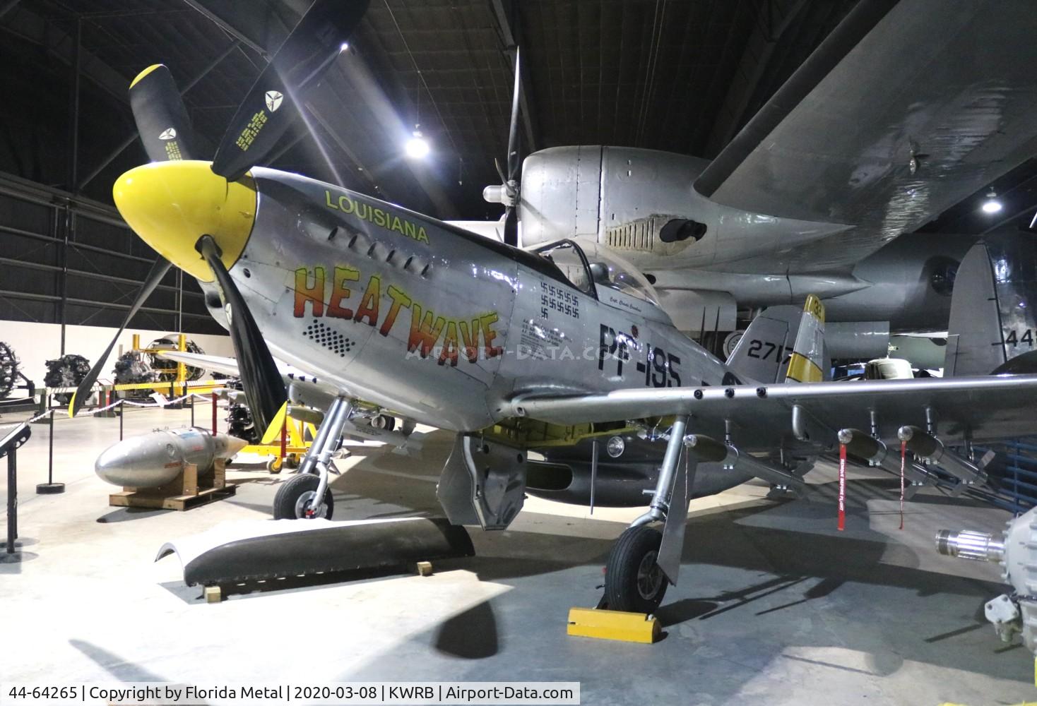 44-64265, 1944 North American P-51H Mustang C/N 126-37691, Warner Robins