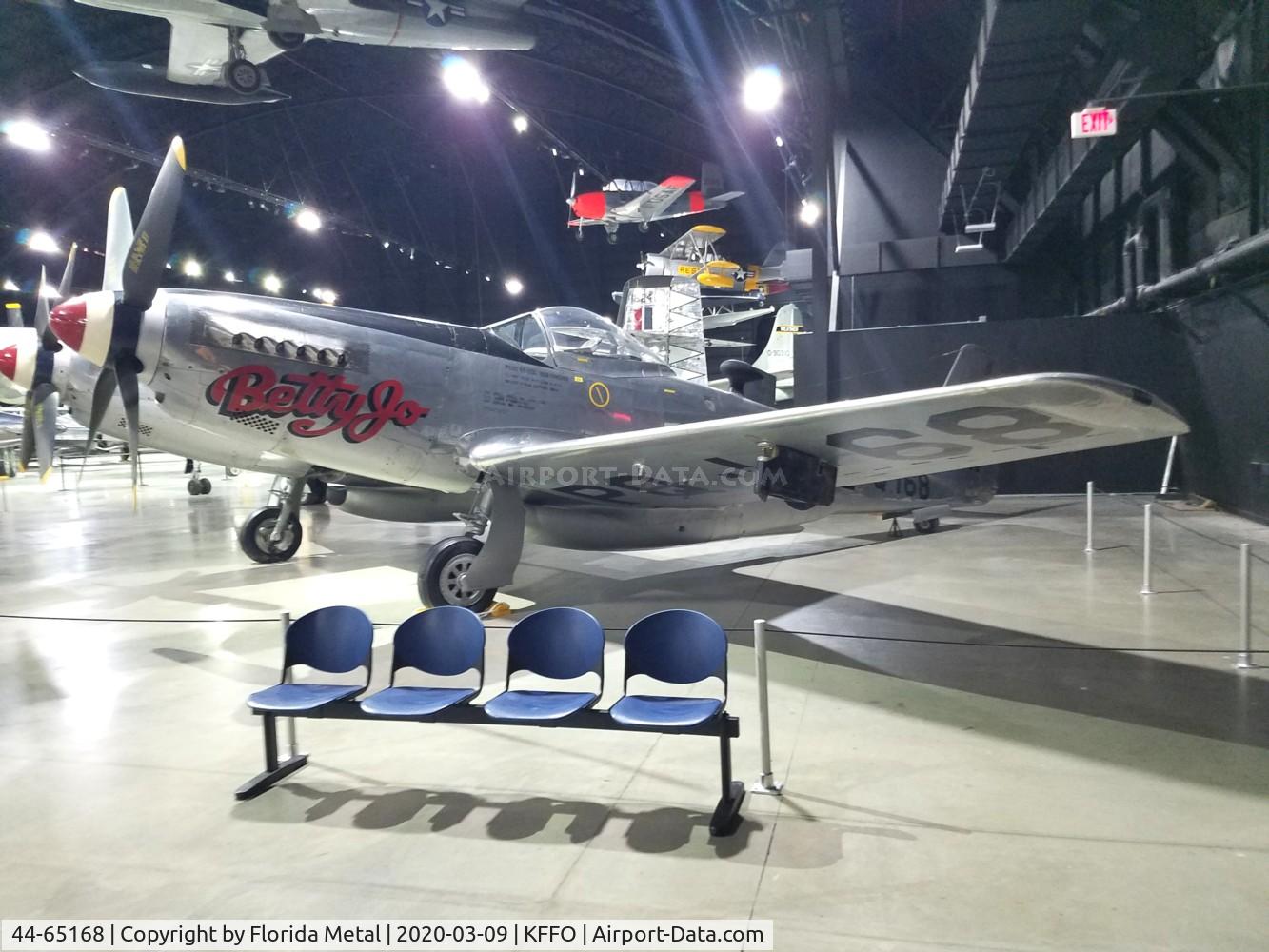44-65168, 1944 North American P-82B Twin Mustang C/N 123-43754, Air Force Museum 2020