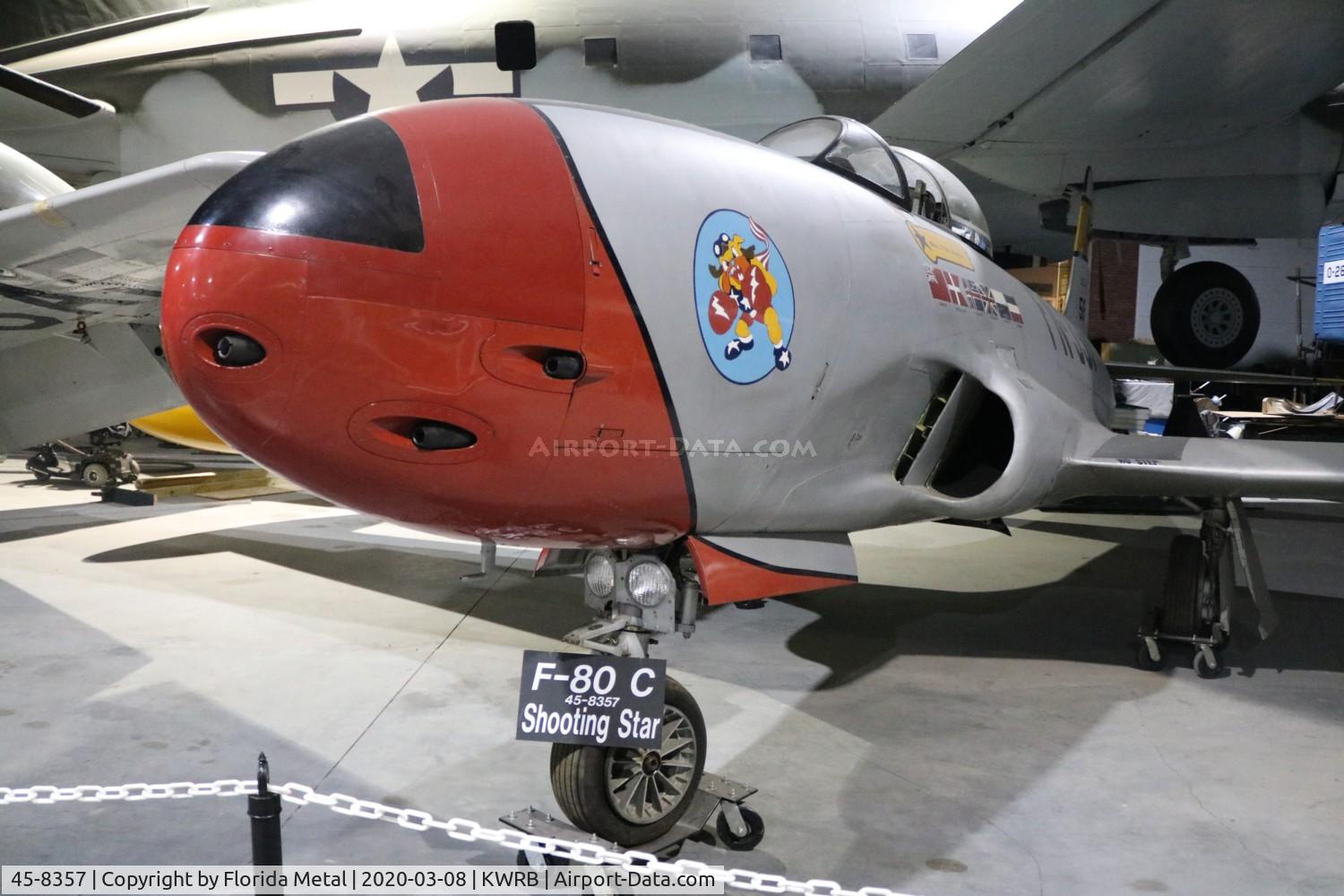 45-8357, 1945 Lockheed F-80C-11-LO Shooting Star C/N 080-1571, Warner Robins