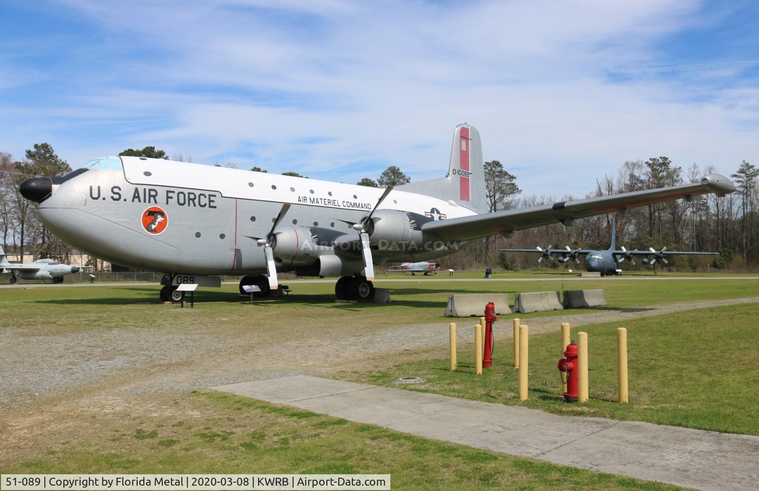51-089, Douglas C-124C Globemaster II C/N 43423, Warner Robins