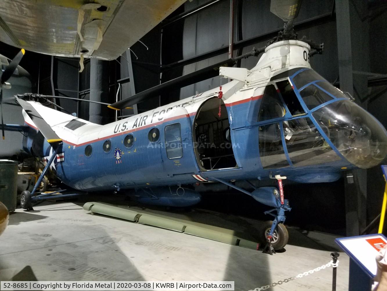 52-8685, 1952 Piasecki H-21B Workhorse C/N B.47, Warner Robins