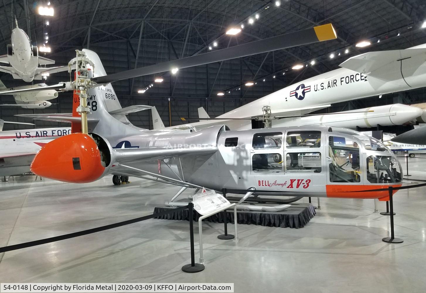 54-0148, 1954 Bell XV-3A C/N 2, Air Force Museum 2020