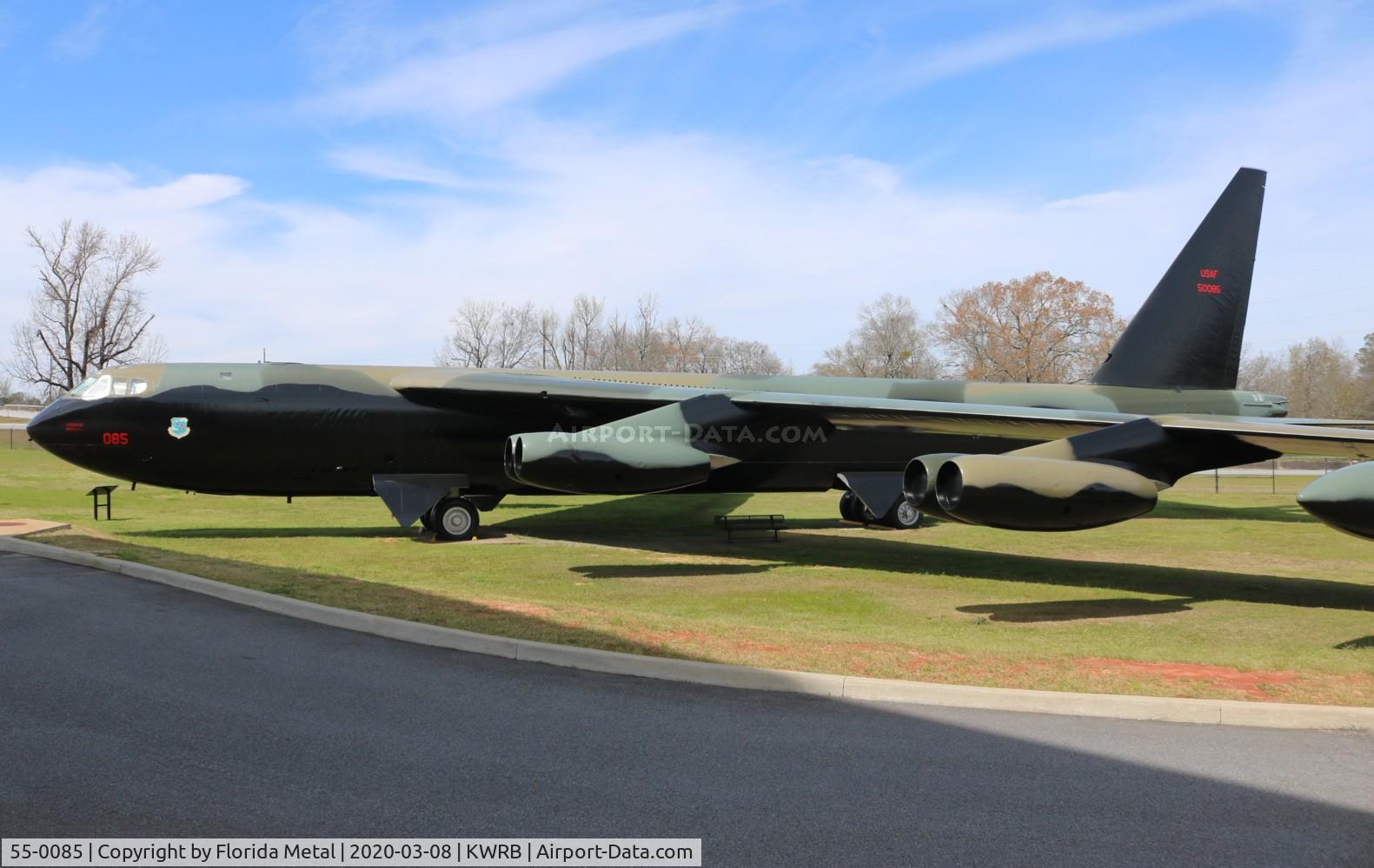 55-0085, 1955 Boeing B-52D Stratofortress C/N 17201, Warner Robins