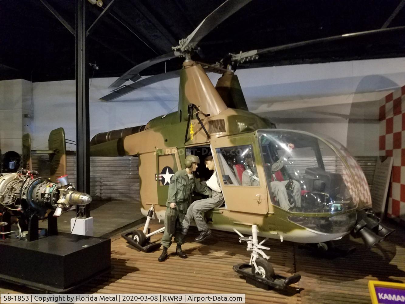 58-1853, 1958 Kaman HH-43B Huskie C/N 13, Warner Robins