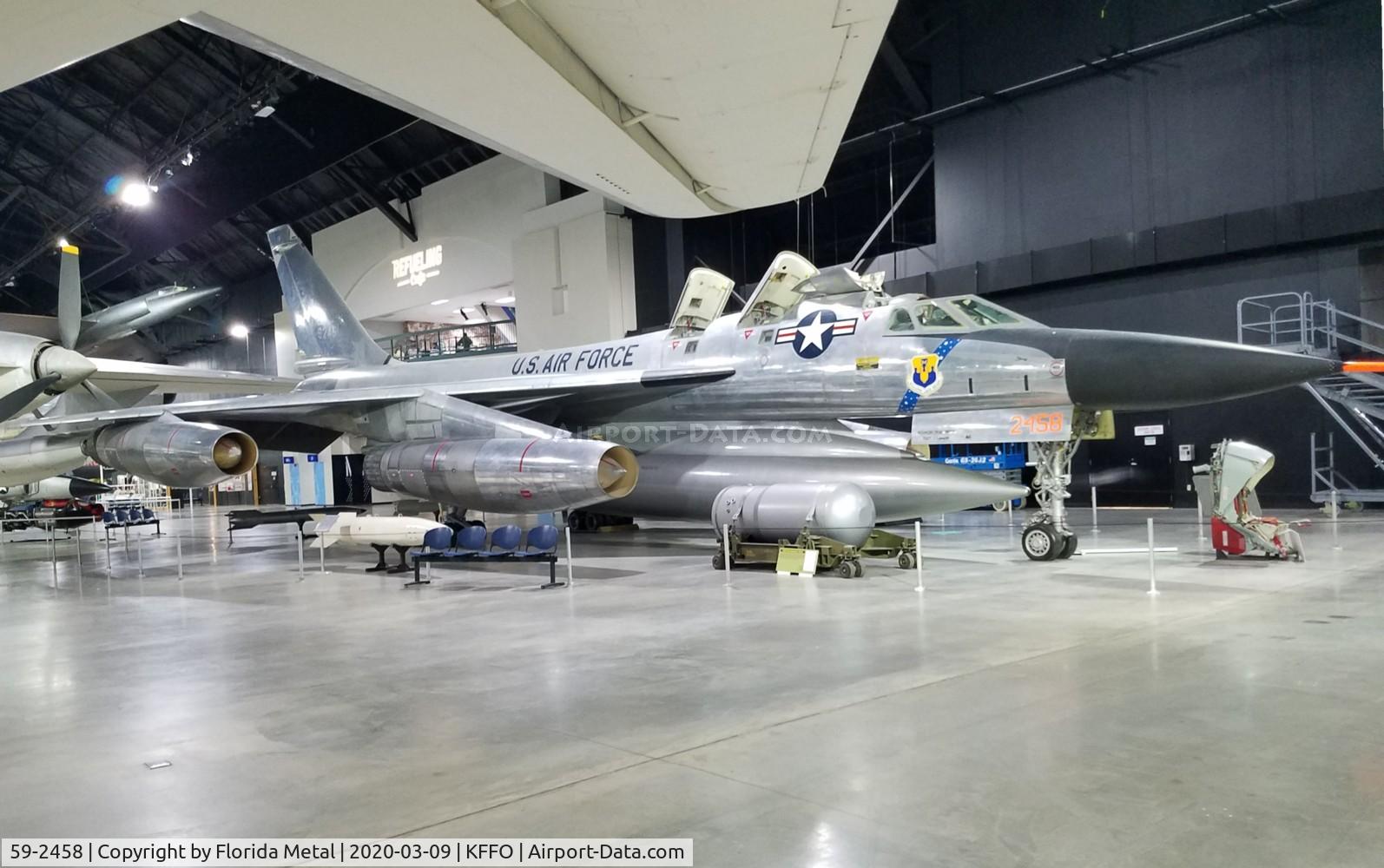59-2458, 1959 Convair B-58A Hustler C/N 61, Air Force Museum 2020