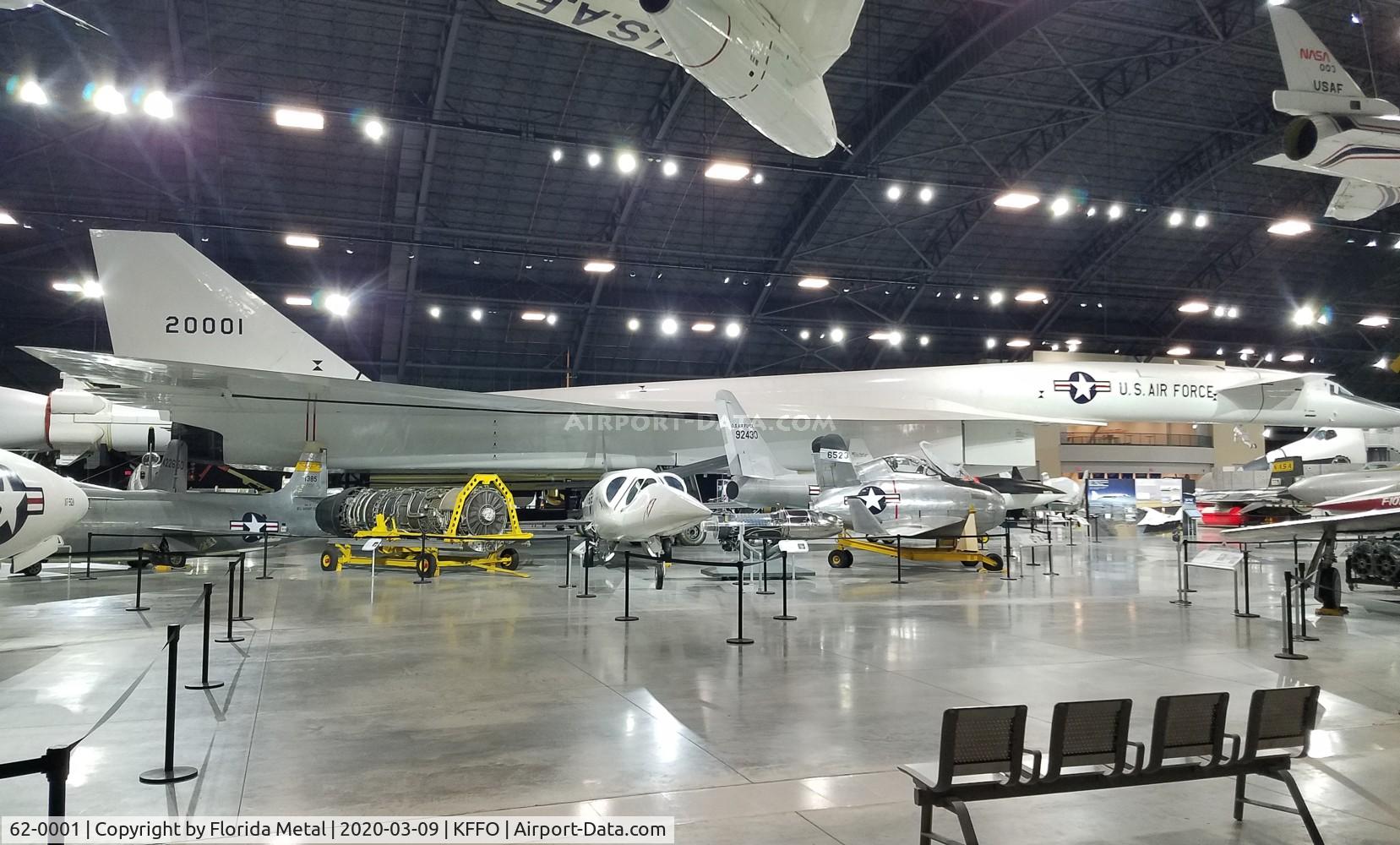 62-0001, 1964 North American XB-70A Valkyrie C/N 278-1, Air Force Museum 2020