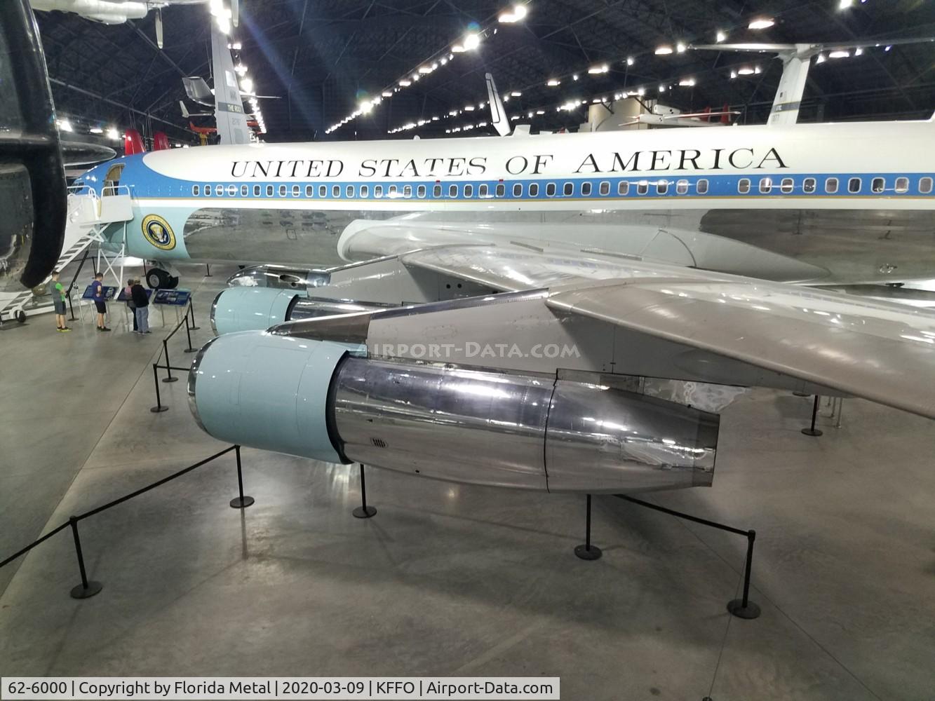 62-6000, 1962 Boeing VC-137C (707-353B) C/N 18461, Air Force Museum 2020
