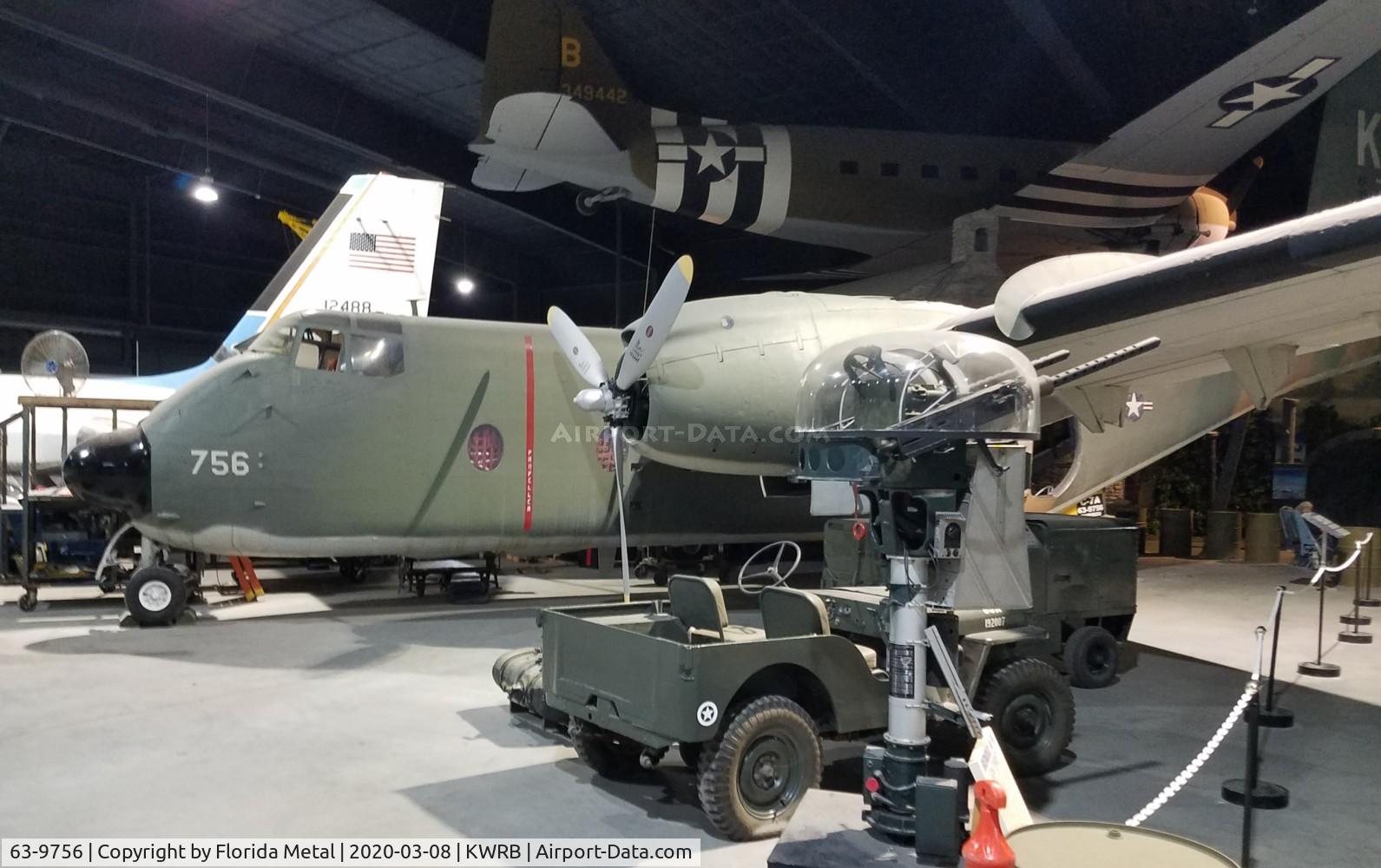 63-9756, 1963 De Havilland Canada C-7B Caribou C/N 218, Warner Robins