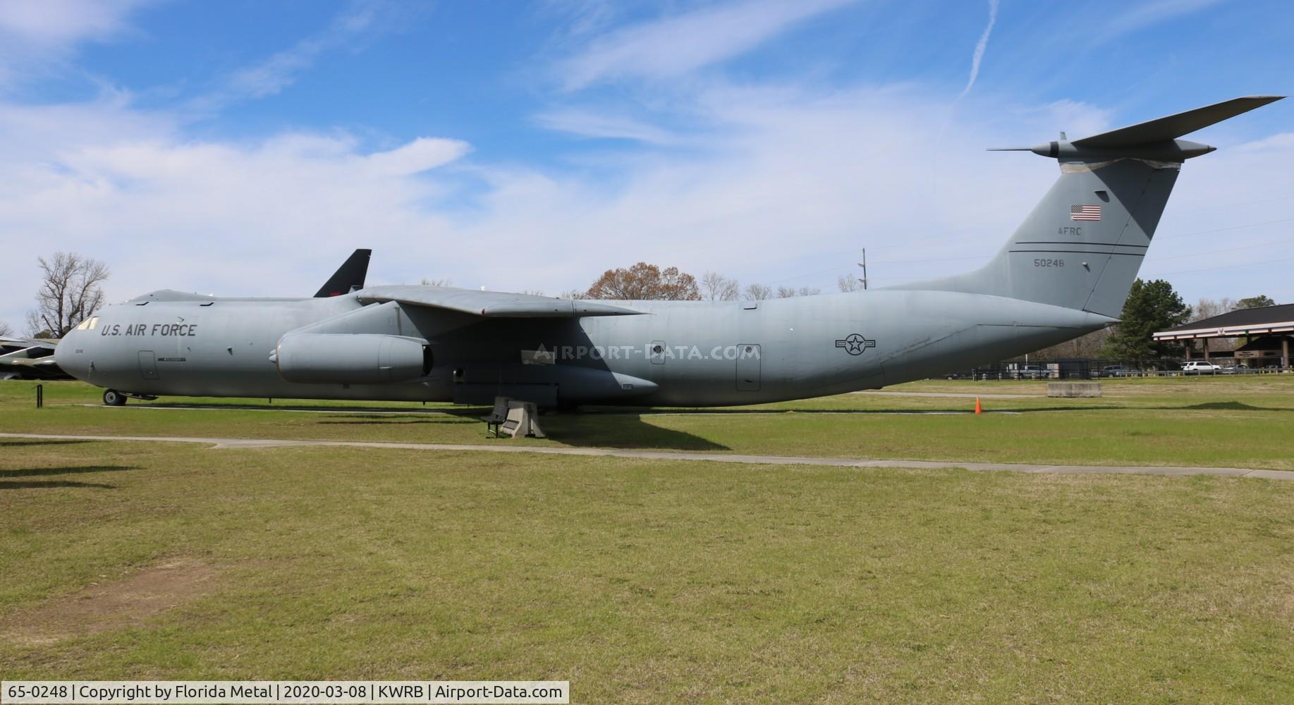 65-0248, 1965 Lockheed C-141A Starlifter C/N 300-6099, Warner robins