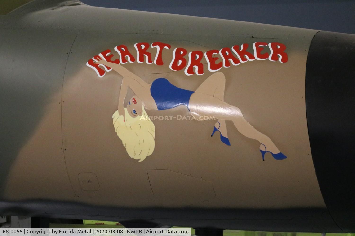 68-0055, 1968 General Dynamics F-111E Aardvark C/N A1-224, Warner Robins