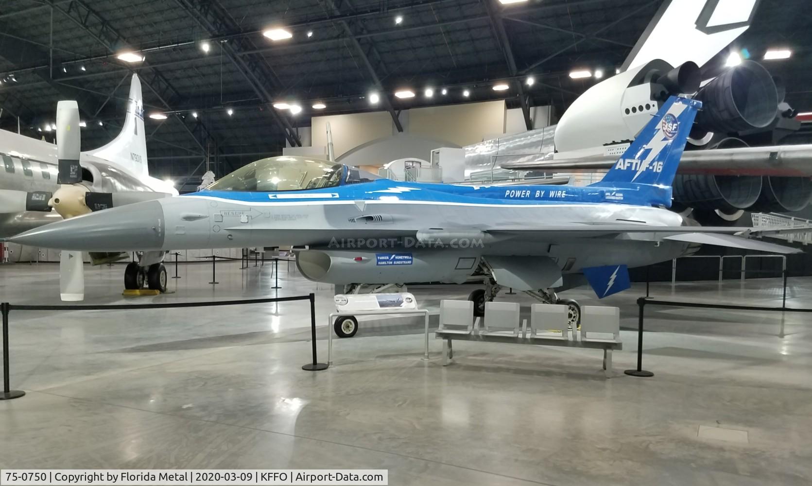 75-0750, 1975 General Dynamics YF-16A Fighting Falcon C/N 61-6, Air Force Museum 2020