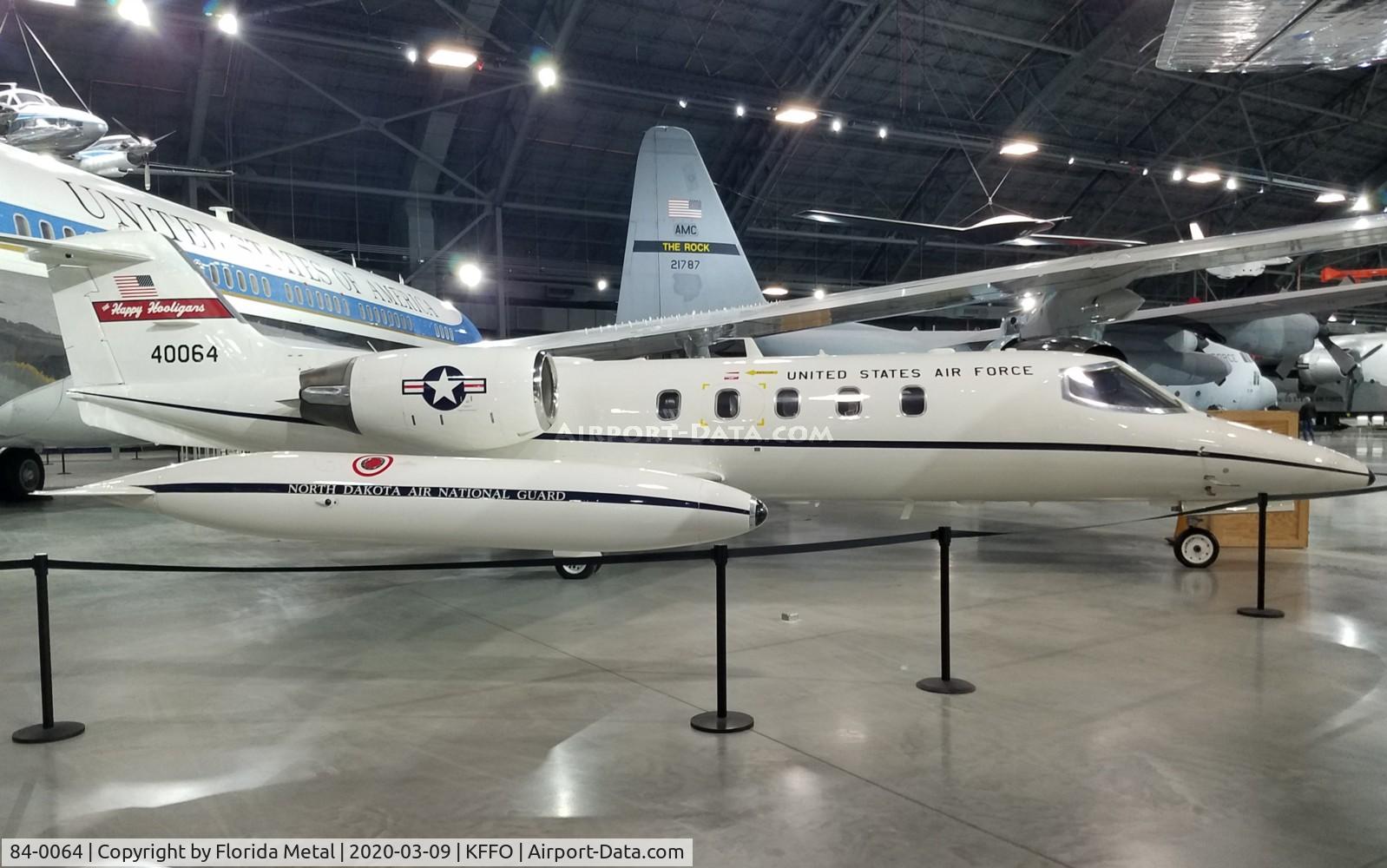 84-0064, 1984 Gates Learjet (35A) C-21A C/N 35A-510, Air Force Museum 2020