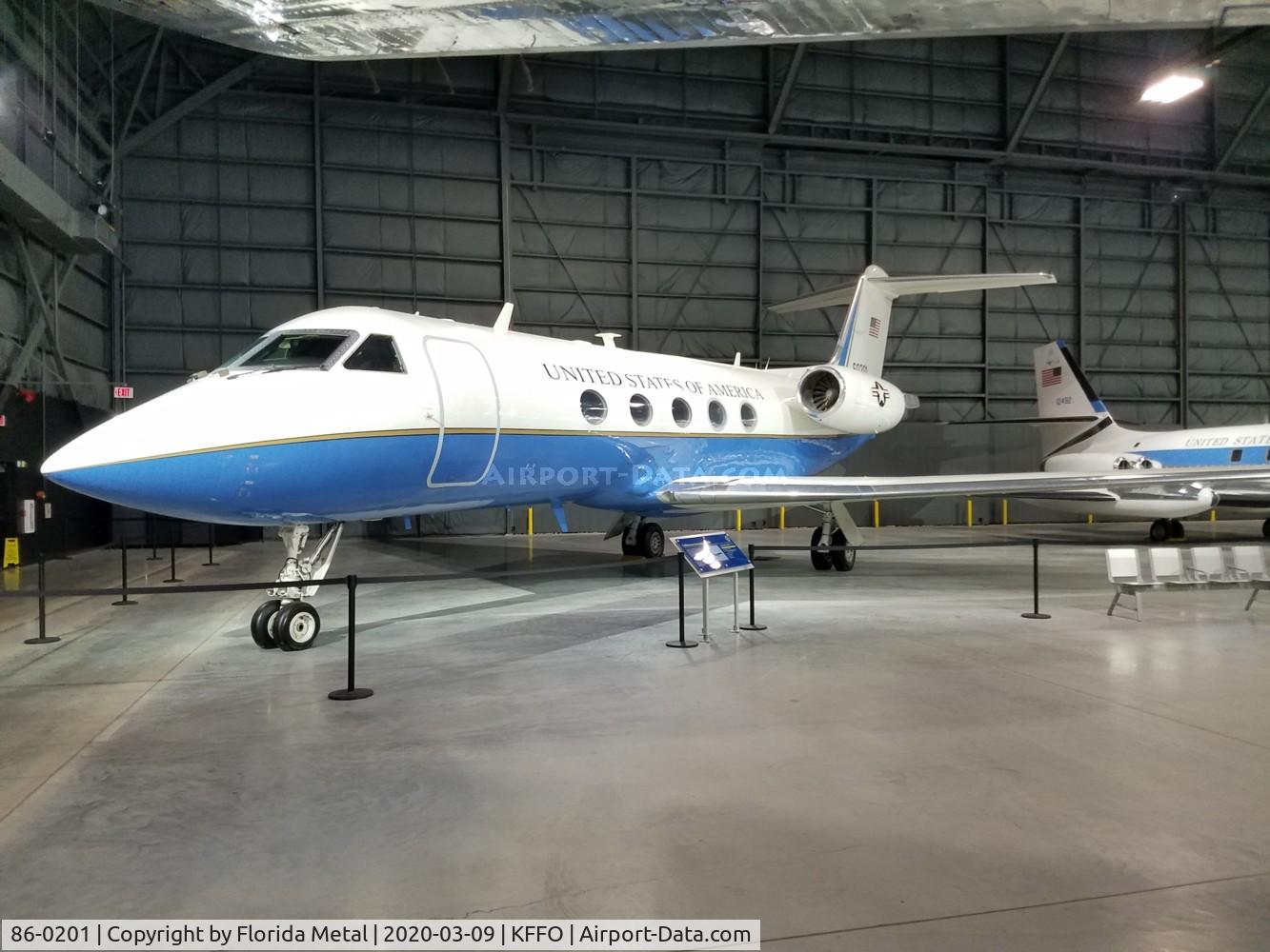 86-0201, 2007 Gulfstream Aerospace C-20B (Gulfstream III) C/N 470, Air Force Museum 2020