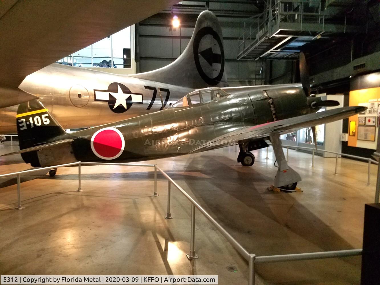 5312, Kawanishi N1K2-JA Shiden Kai C/N 5312, Air Force Museum 2020