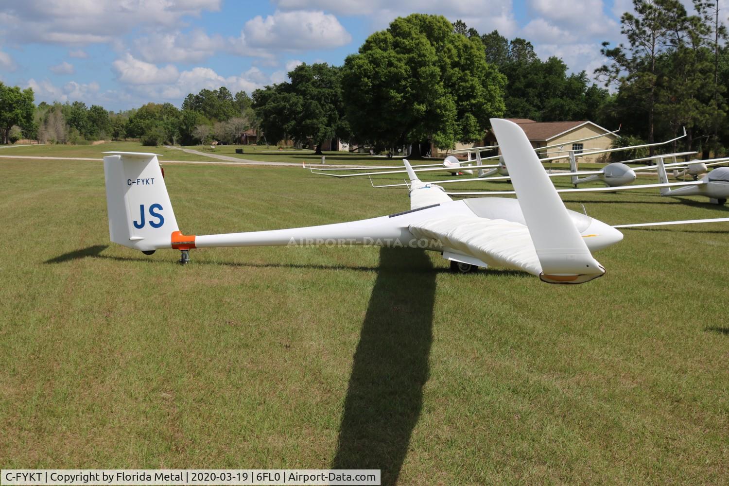 C-FYKT, 2018 Schleicher ASW 27-18E C/N 29739, ASW-27