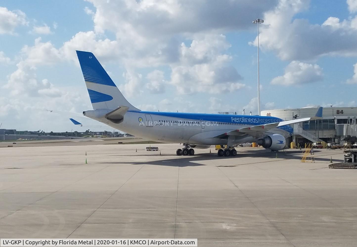 LV-GKP, 2004 Airbus A330-203 C/N 634, MCO spotting 2020