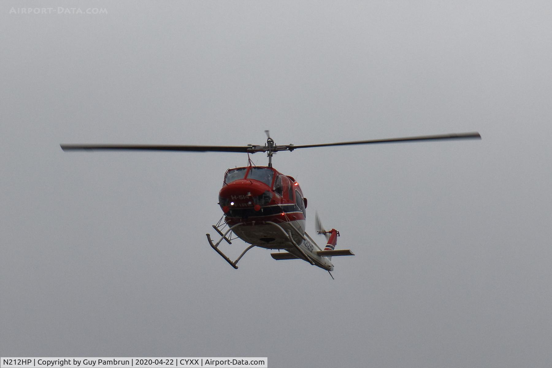 N212HP, 1979 Bell 212 C/N 30951, Landing