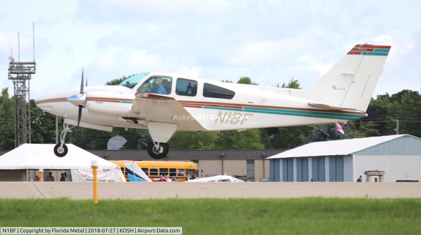 N1BF, 1973 Beech E-55 Baron C/N TE-961, Air Venture 2018