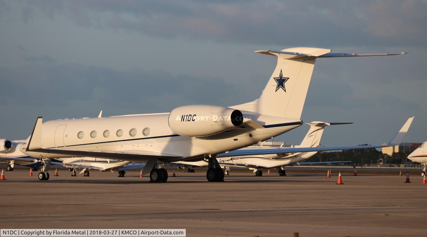 N1DC, 2001 Gulfstream Aerospace G-V C/N 651, MCO spotting