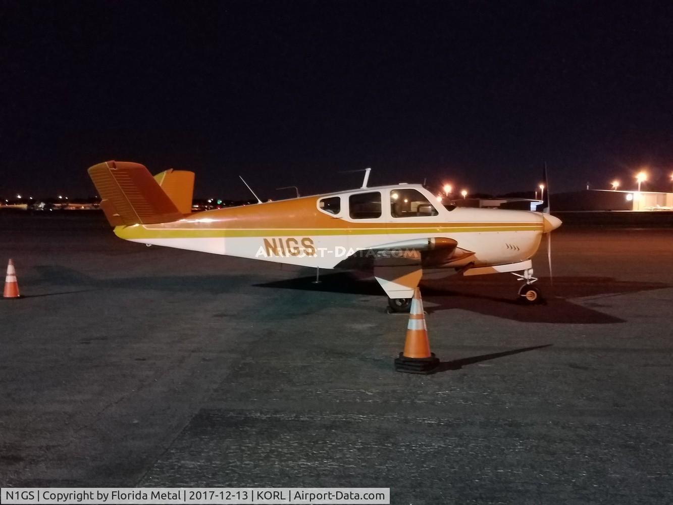 N1GS, 1958 Beech J35 Bonanza C/N D-5598, ORL spotting