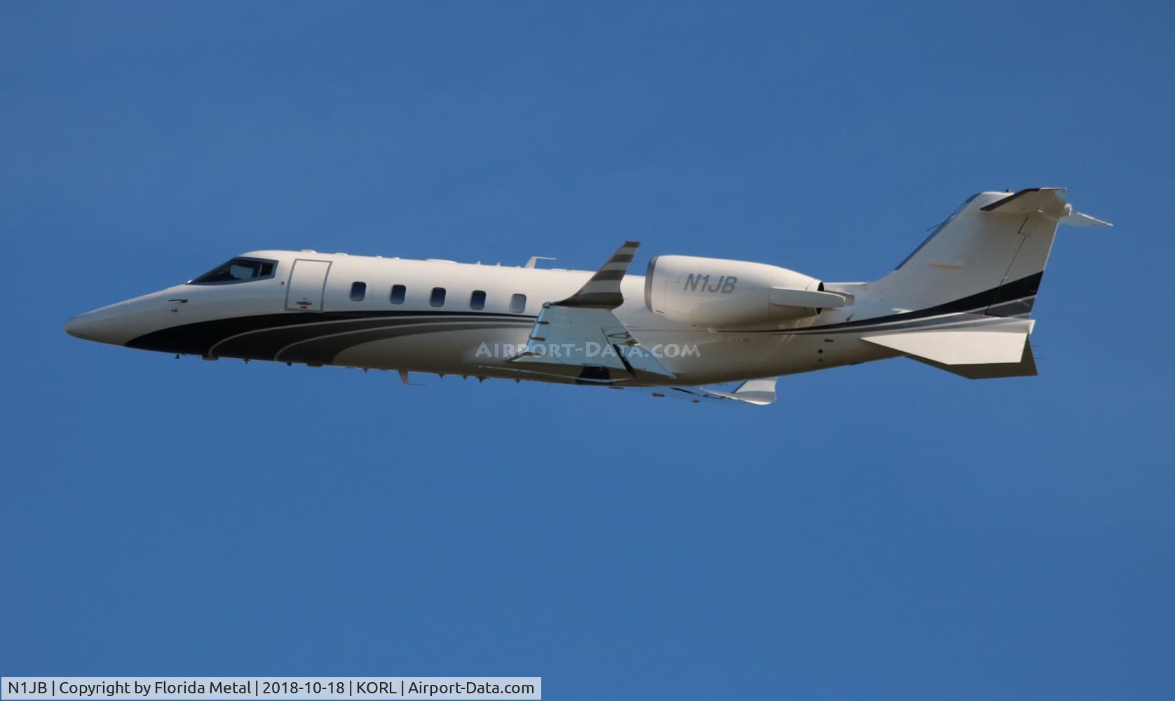 N1JB, 2008 Learjet Inc 60 C/N 363, ORL spotting