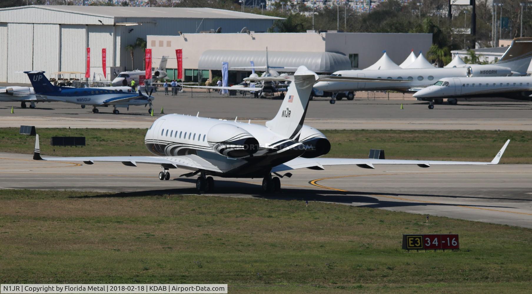 N1JR, 1999 Bombardier BD-700-1A10 Global Express C/N 9020, DAB spotting